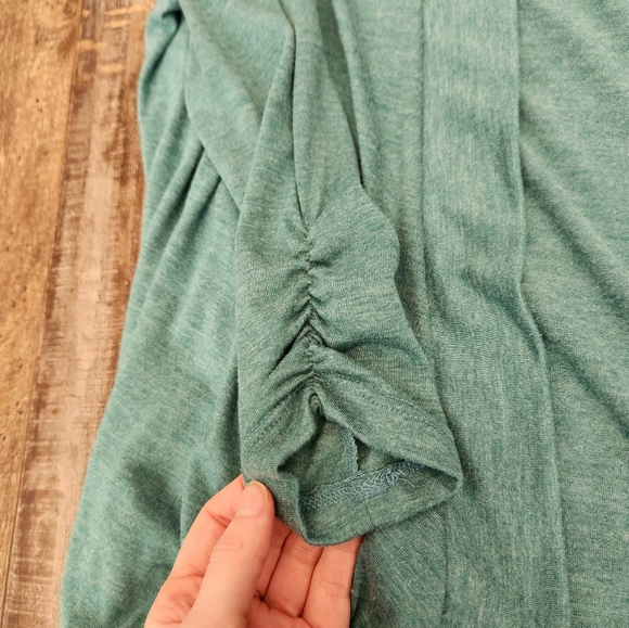 Maurices Teal 3/4 Sleeve Cardigan - Picture 4 of 4